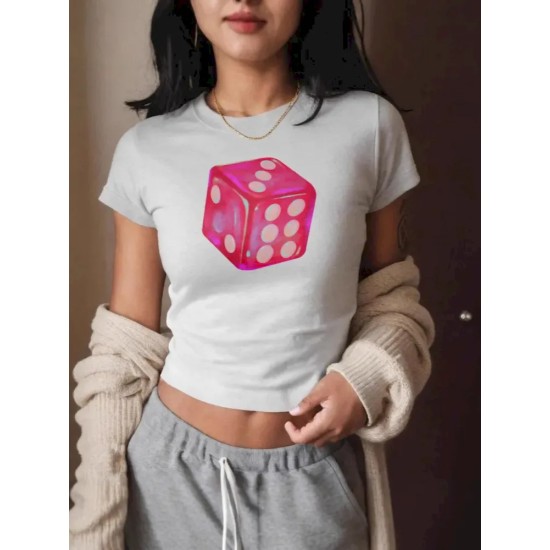 Women'S Casual Summer Short Sweet Spicy Style Design Printing Popular