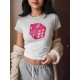 Women'S Casual Summer Short Sweet Spicy Style Design Printing Popular