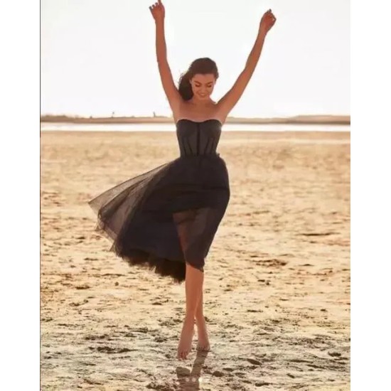 Women Elegant Lace Tube For Party Dress
