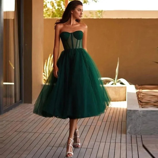 Women Elegant Lace Tube For Party Dress