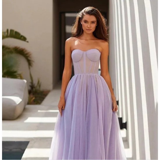 Women Elegant Lace Tube For Party Dress
