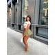 Fashion Women Vacation Zipper Pleated Mini Skirt