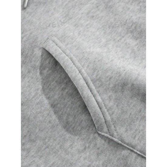 Women Casual Loose Letter-Print Hoodie
