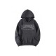Casual Fashion Printed Loose Fleece-Lined Hoodie