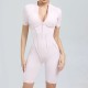 Summer Zipper Short-Sleeved Outer Wearing Fitness Yoga Rompers