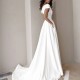 Women Solid Color V-Neck Sleeveless High Split Evening Dress