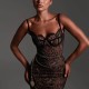 Summer Women Fashion Sexy Lace Sling Party Dress