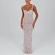 Summer Women Fashion Sexy Lace Sling Party Dress