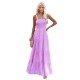 Women Casual Vacation Solid Color Pleated Sleeveless Loose Dress