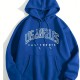 Women Casual Letter-Print Loose Hoodie