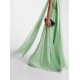 Women Elegant Solid Color Strapless Pleated Party Dress