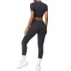 Yoga Quick-Drying Tight Short-Sleeved Sports Fitness Set
