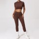 Yoga Quick-Drying Tight Short-Sleeved Sports Fitness Set