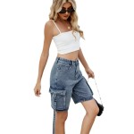 Women Summer Street Denim Shorts Women Summer Street Denim Shorts