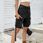 Women Summer Street Denim Shorts Women Summer Street Denim Shorts