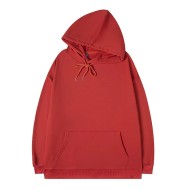 Simple Solid Color Loose Hoodie Simple Solid Color Loose Hoodie