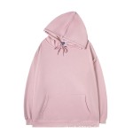 Simple Solid Color Loose Hoodie
