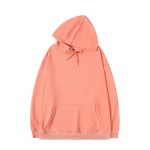 Simple Solid Color Loose Hoodie