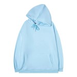 Simple Solid Color Loose Hoodie
