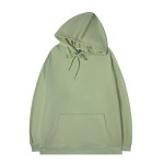 Simple Solid Color Loose Hoodie
