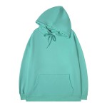 Simple Solid Color Loose Hoodie