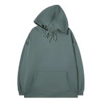 Simple Solid Color Loose Hoodie
