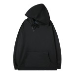 Simple Solid Color Loose Hoodie