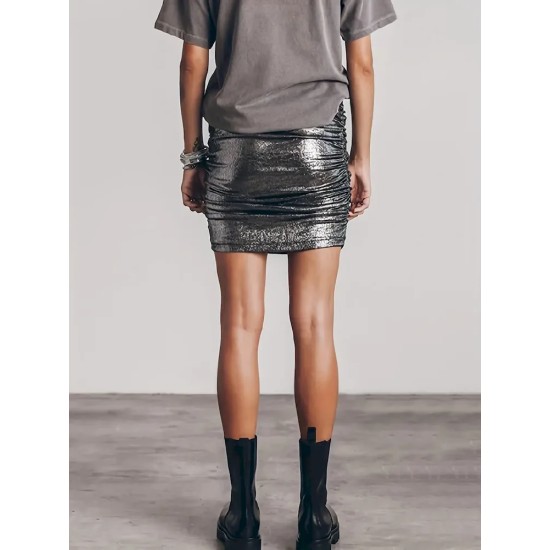 Summer Fashion Slim Stretch Pleated Skirt Summer Fashion Slim Stretch Pleated Skirt