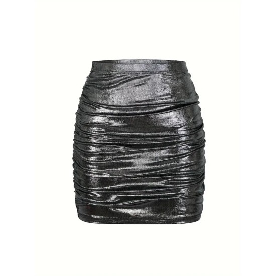 Summer Fashion Slim Stretch Pleated Skirt Summer Fashion Slim Stretch Pleated Skirt