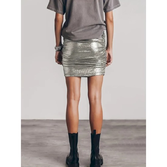 Summer Fashion Slim Stretch Pleated Skirt Summer Fashion Slim Stretch Pleated Skirt